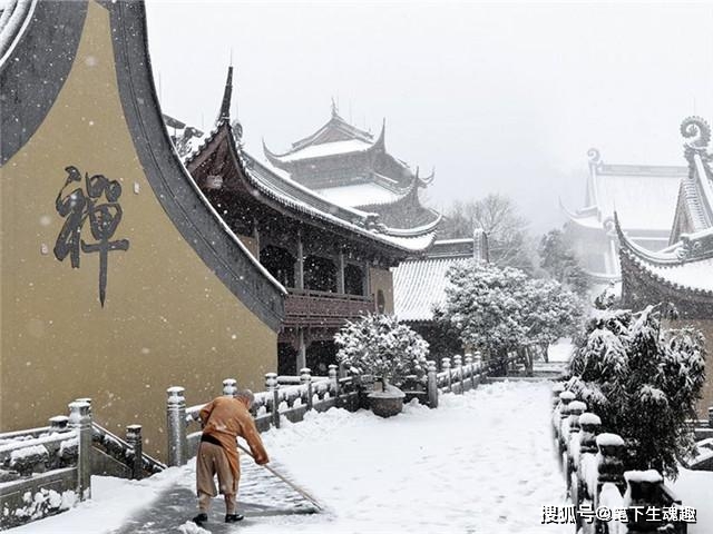 灵隐寺半称心对联真迹_名寺楹联_各大名寺对联